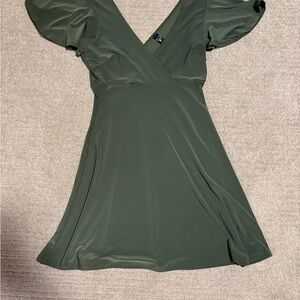 Windsor Olive Mini Dress